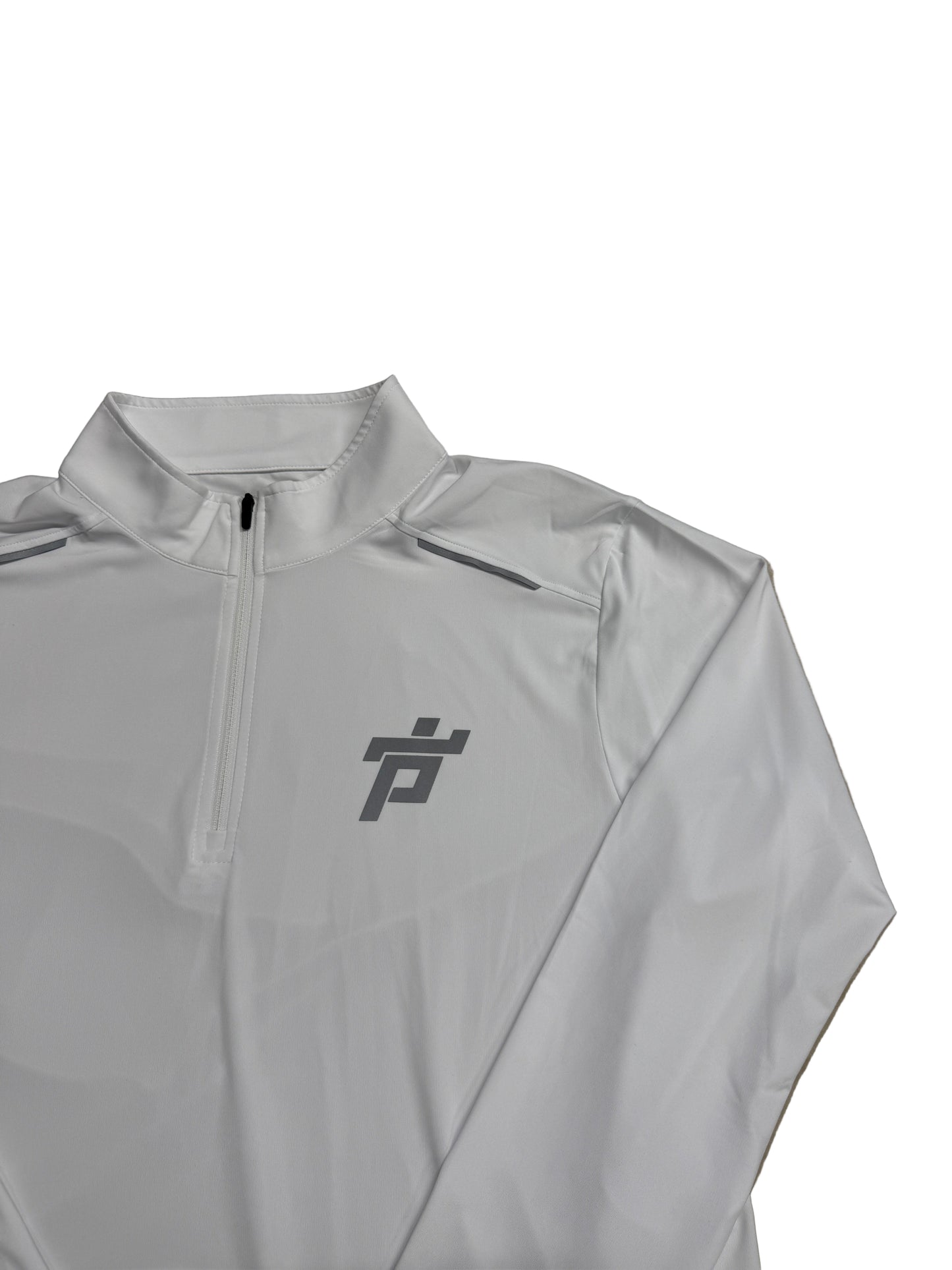 TEMPO 1/4 ZIP WHITE